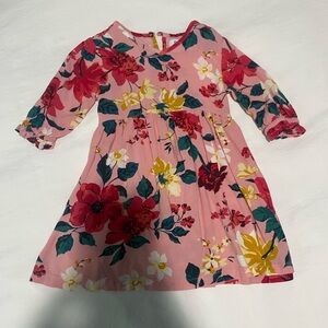Old Navy Pink and Red Casual Dress